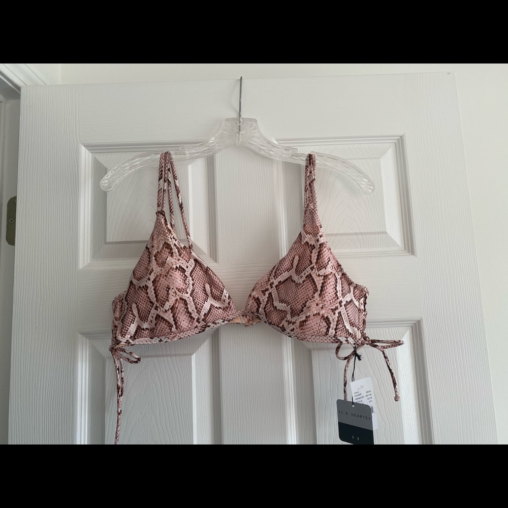 LA Hearts Bikini Top, XL